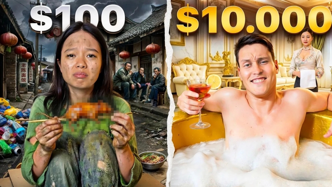 Китай, отдых за 100$ и за 10.000$ вся правда.