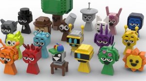 LEGO Спрунки: сборка всех этапов 1 — Спрунки Невероятный ящик