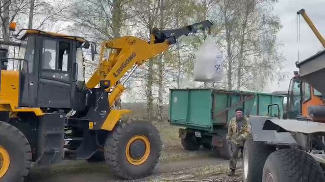 Кран балка на фронтал  Liugong ZL50 Удлинитель стрелы на фронтальный погрузчик.