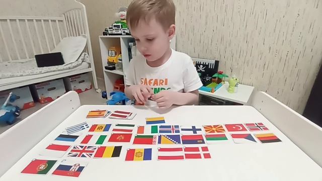 Флаги стран Европы