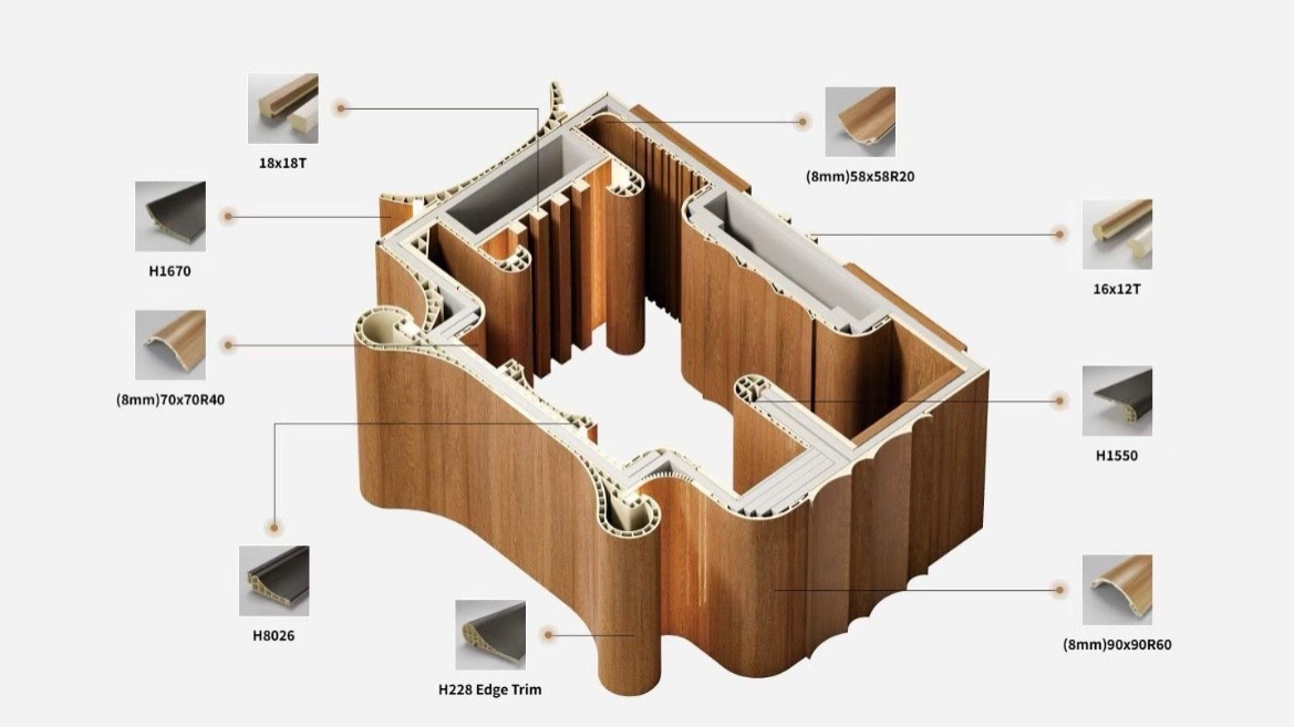 Демонстрация облицовки стен панелями