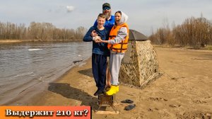 Выдержит 210кг Живого Веса? Печь Каменка Shibargan Банная. Тест 2