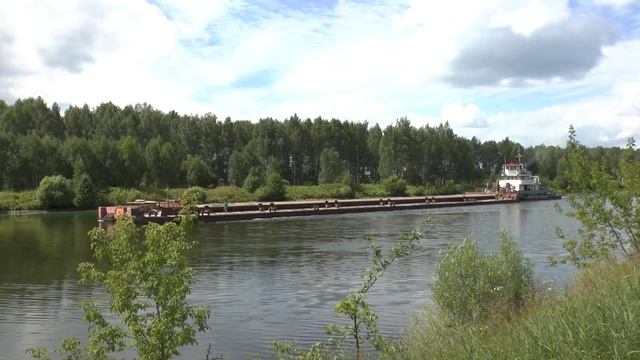 Лето на канале им. Москвы Москва-Волга.  Мельдино. 2016 год.