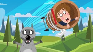 Приключения Пети и Волка Мультфильм-Пети и Волка Мультик игра для детей # 5