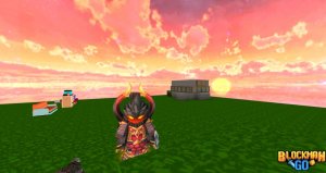 играю на bed wars в sky block