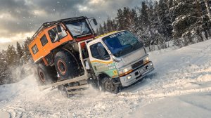 Эвакуация Вездехода в Лесу Без Ключей, Связи и Хозяина