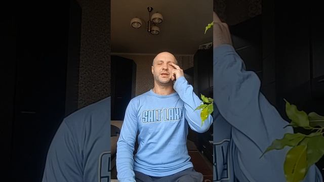 активация верхнего неба через расслабление глаз.