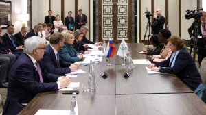 Встреча Председателя Совета Федерации с Председателем МПС