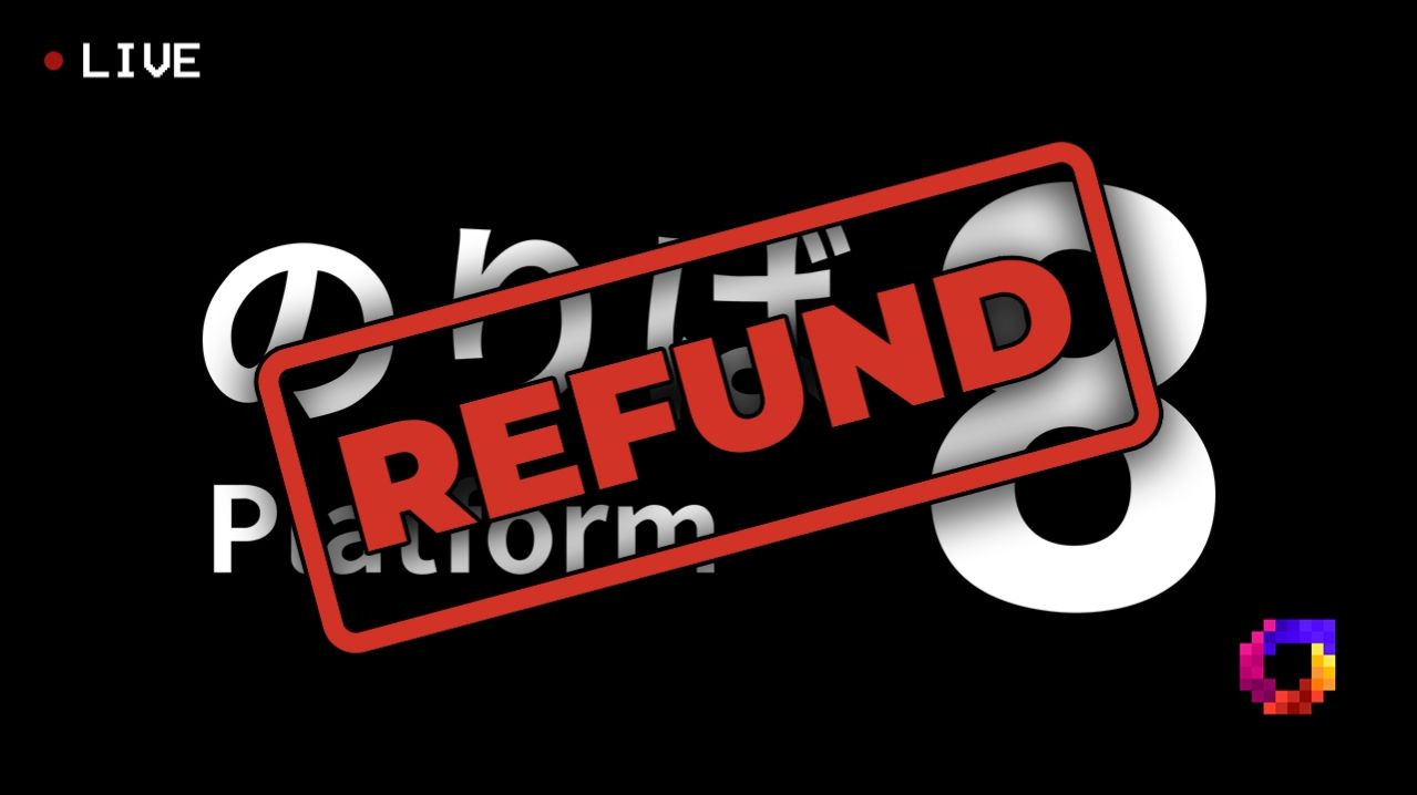 🔴 Platform 8. Refund. [ДМХСвР]