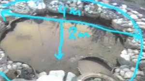 Водоем из шин. Пруд на даче своими руками. 1 серия.