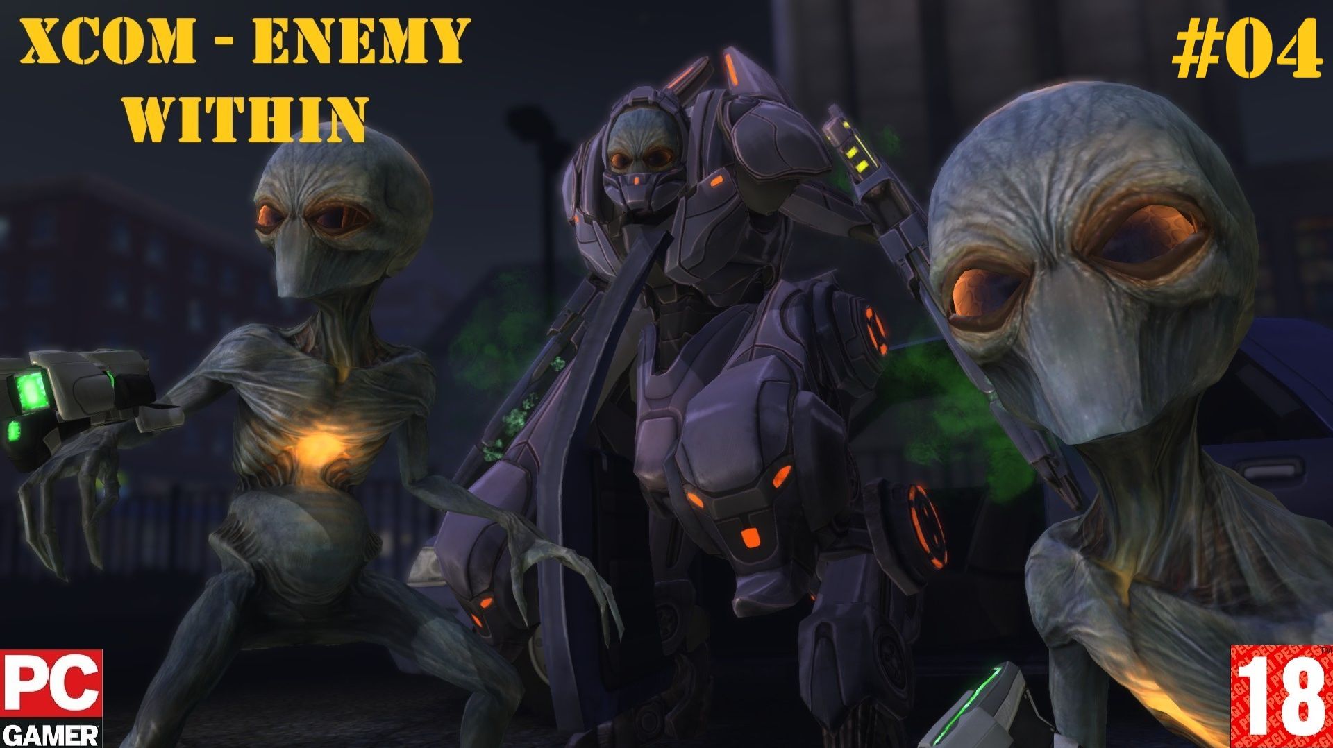 XCOM - Enemy Within (2013) (PC) - Прохождение #04. на Русском.