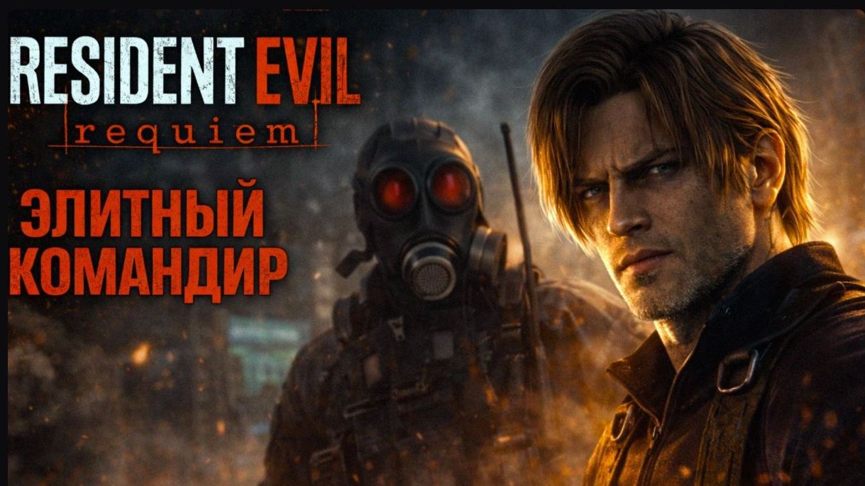 Resident Evil Requiem #13 Прохождение БОСС КОМАНДИР ЭЛИТНОГО СПЕЦНАЗА