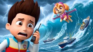 «Щенячий патруль»: полное спасение. О нет!! Неожиданное цунами