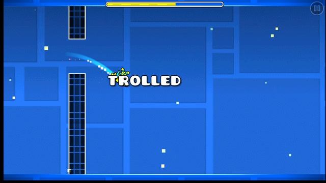 Играю в Geometry Dash прохожу YOUVE BEEN TROLLED