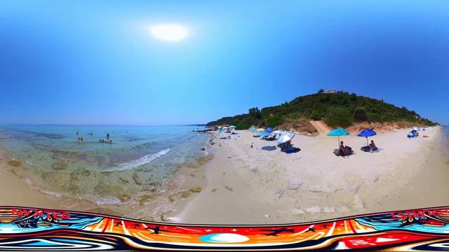 Afitos Άφυτος Liosi beach Halkidiki Kasandra GreeceVarkes Plaza Halkidiki Grcka 360 Virtual Tour 4k