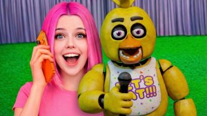 я позвонил ВСЕМ АНИМАТРОНИКАМ в 3:00 ночи !