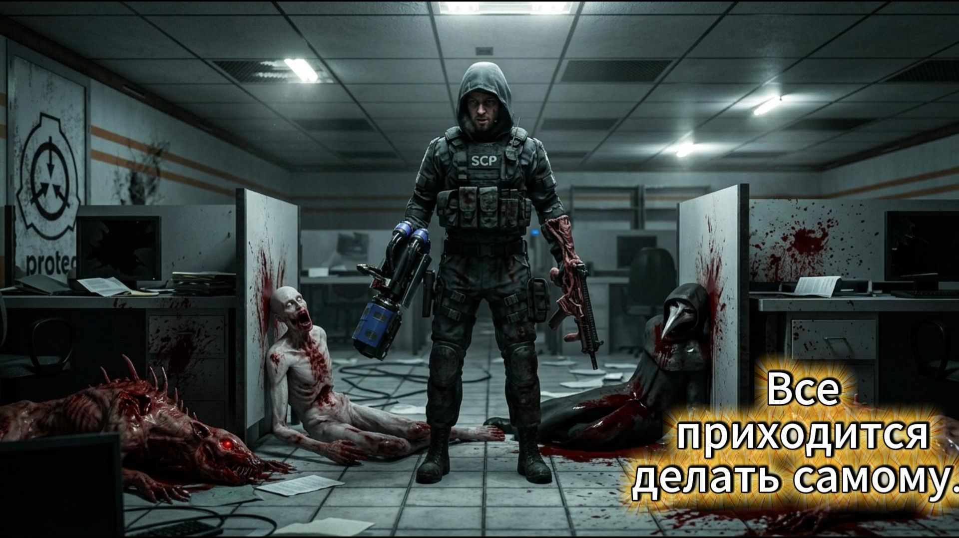 ВСЕ ПРИХОДИТСЯ ДЕЛАТЬ САМОМУ... В SCP SL!!!