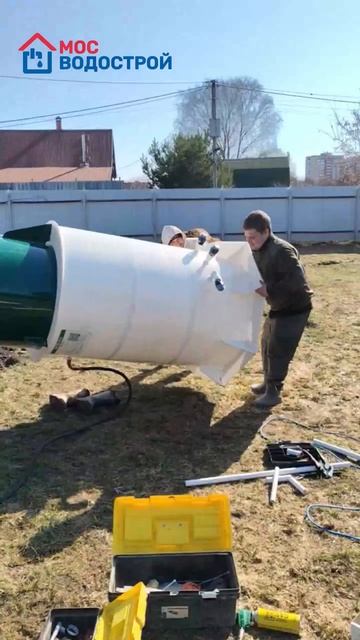 Обустройство скважины кессоном 🔧