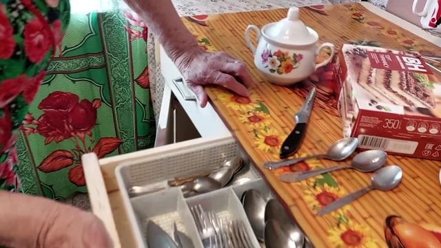 Навестили Олесю Андреевну. Жизнь продолжается