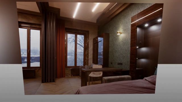 Nayada поставила раздвижные перегородки в элитных апартаментах