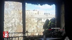 В городе Бакал при ночном пожаре в пятиэтажке погибла женщина. Ей было 57 лет