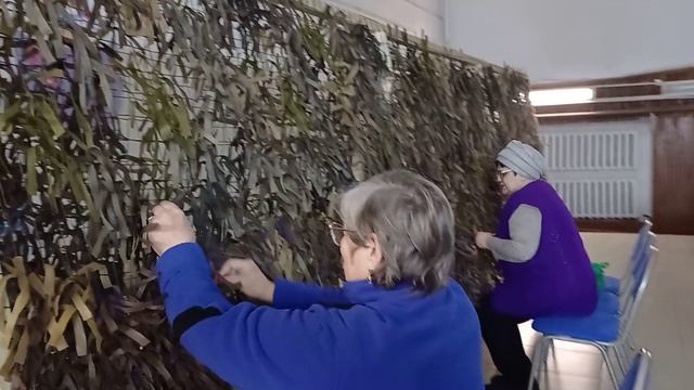 Волонтеры п. Новый в работе