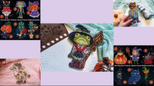 Процессы вышивки, готовые работы, подарки и немного покупок