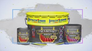 РЖАВОМЕТ PROFI ROOF - надежная краска для крыш