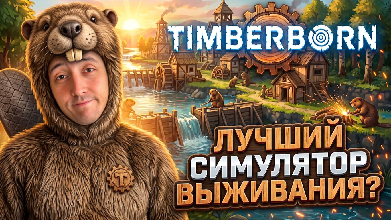 ЛУЧШИЙ СИМУЛЯТОР ВЫЖИВАНИЯ? | Timberborn #9