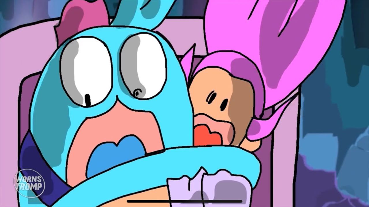 ШЕЛЛИ И СКВИК  BRAWL STARS АНИМАЦИЯ Пародия