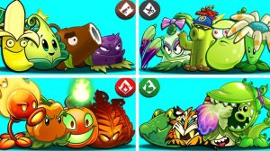 Plants VS Zombies-2 Fusion РАСТЕНИЯ ПРОТИВ ЗОМБИ Grafted mod Hybrid pvz ПВЗ МОД Битва прохождение