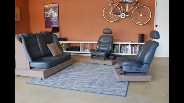 Кресло из автомобильного сидения - Идеи для Дачи.