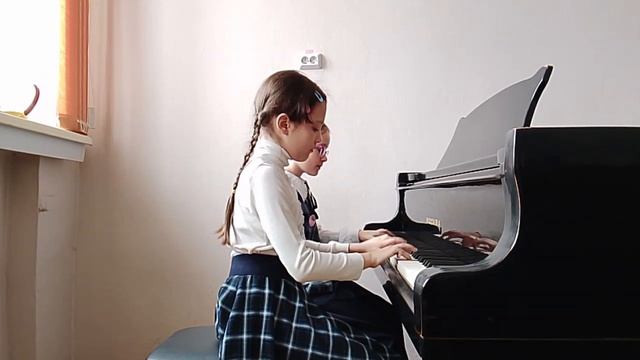 Дуэт Рудометова Екатерина-Парунина Полина В.Купревич Восточный танец