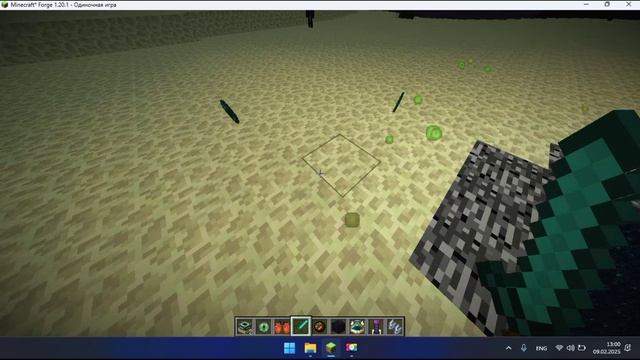 Мироша играет в майнкрафт 09.02.2025