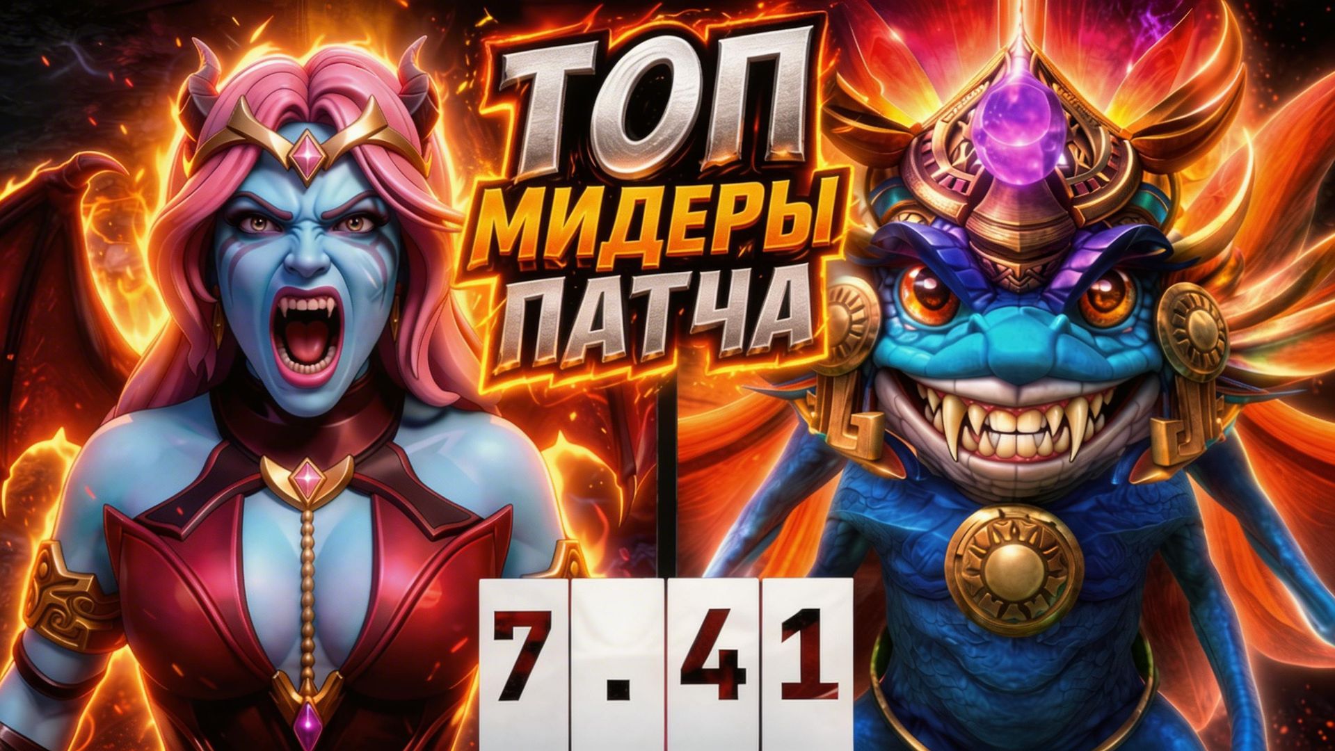 ЛУЧШИЕ ГЕРОИ ДЛЯ ПОДНЯТИЯ РЕЙТИНГА В ПАТЧЕ 7.41b. Гайд Queen Of Pain, Puck