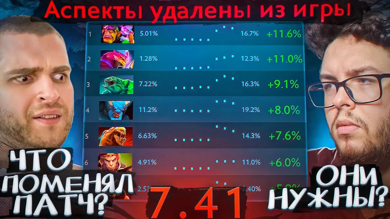 Boroda4 Gaming: ДЕБАТЫ! - НОВЫЙ ПАТЧ 7.41 МУСОР？ [Dota 2]
