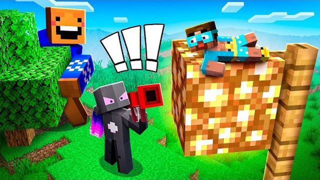 🍿 ✅ Прятки с Рандомным РАЗМЕРОМ в Майнкрафт!