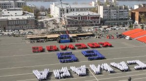 Сфотографировали со спутника: флешмоб "Самара. Космос. 65"