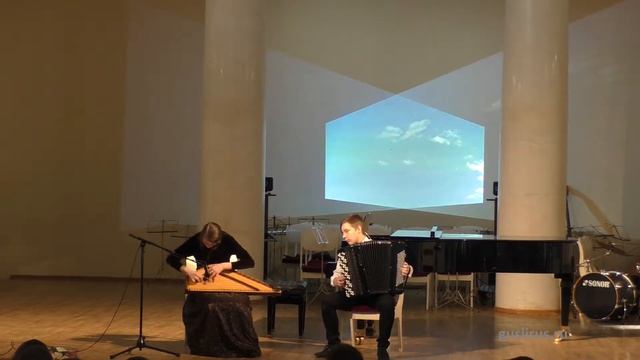 Гусли - Русская народная песня Степь да степь в обработке А. Шалова