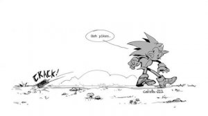 Не большая озвучка по сонику || Соник комикс || Озвучка FTS || rus dub