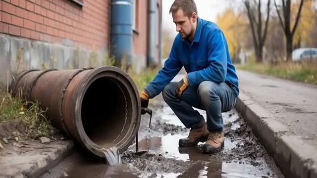 Эффективные методы прочистки труб в канализационных системах