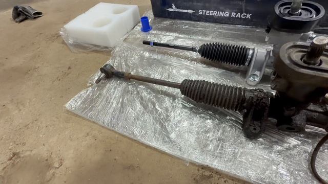 Рулевая рейка фирмы MARSHALL MSR0018 сравнение с рейкой от Vw Bora 2001год !