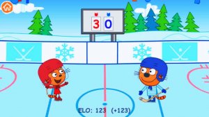 Три Кота. Играю в Хоккей Онлайн за Карамельку и без Напряга зарабатываю ЭЛО Уровень Мастерства