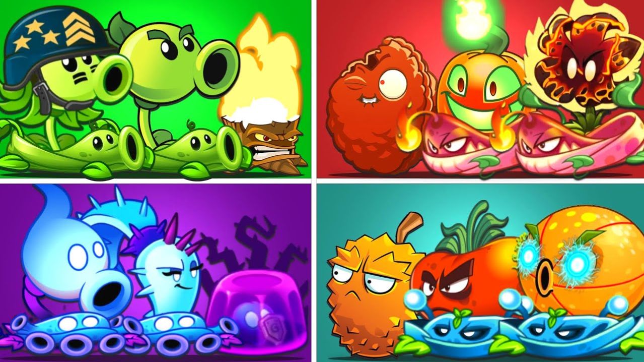Зомби против растений Plants Vs Zombies ПвЗ Растения против Зомби PvZ Fusion Битва прохождение
