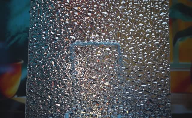 Стекло Хрусталь бесцветное толщина 4 мм рифленое стекло