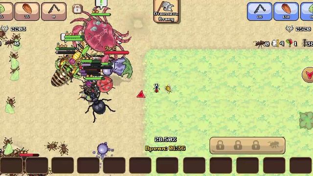 покет антс битвы !!!