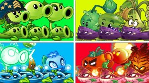 Зомби против растений Plants vs Zombies ПвЗ Растения против Зомби PvZ Fusion Битва прохождение