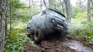 УАЗ-452 БУХАНКА 4х4 БЕЗДОРОЖЬЕ ВЫБИРАЕМСЯ