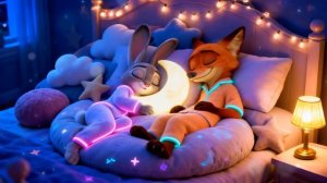 Колыбельная. Музыка для глубокого сна 🌠 Волшебные сны с Джуди и Ником из Зоотопии 💤