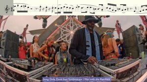 BURNING MAN LIVE - Disla, Danis ft Syntheticsax - Man with the Red Face - Ноты для саксофона Альт